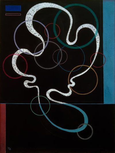 Line with Accompaniment by Wassily Kandinsky